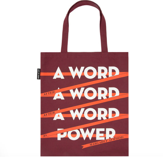 A Word Is Power Margaret Atwood Tote Bag