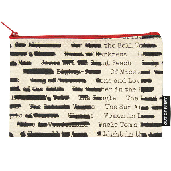 Zipped Pouch - Banned Books