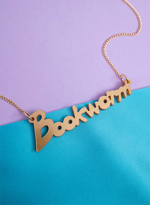 Bookworm Necklace