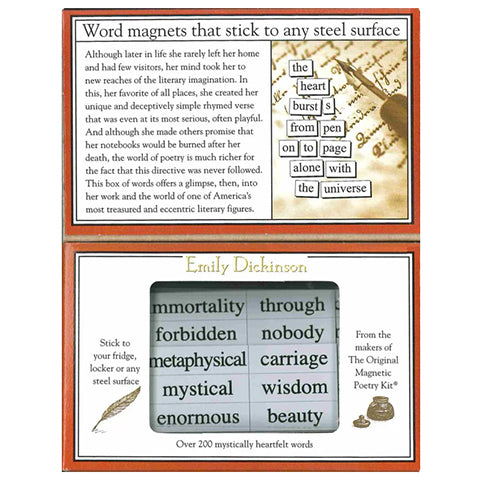Magnetic Poetry - Emily Dickinson Edition