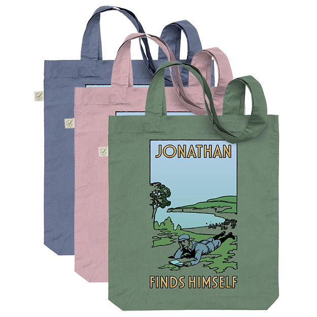 Personalised Book Cover Tote - Finding Yourself