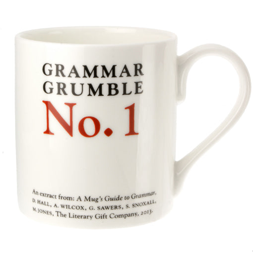 Less or Fewer - Grammar Grumble Mug No.1