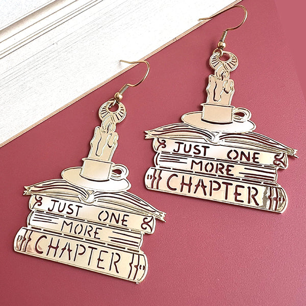 Just One More Chapter Earrings