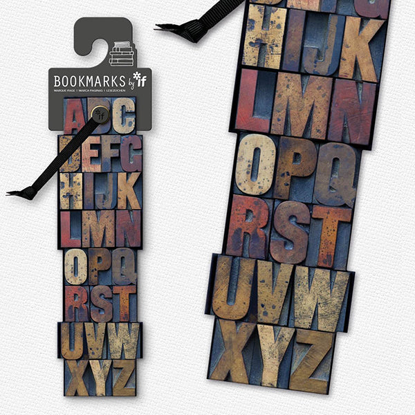 Letter Press Bookmark