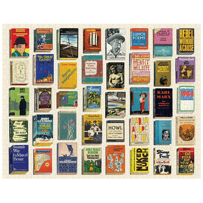 Classic Paperbacks 1000-Piece Jigsaw Puzzle