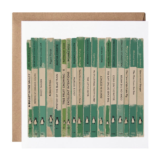 Penguin Crime Bookshelf Card