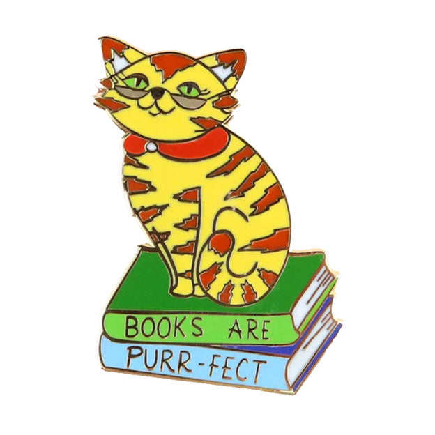 Books Are Purr-fect Pin