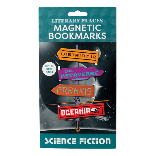 Science Fiction Literary Places Bookmark Set