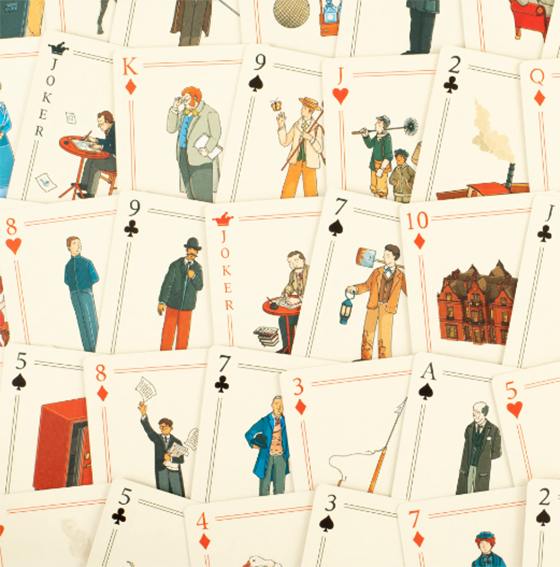 Sherlock Holmes Playing Cards