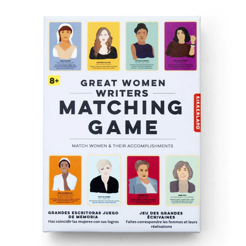Great Women Writers Matching Memory Game