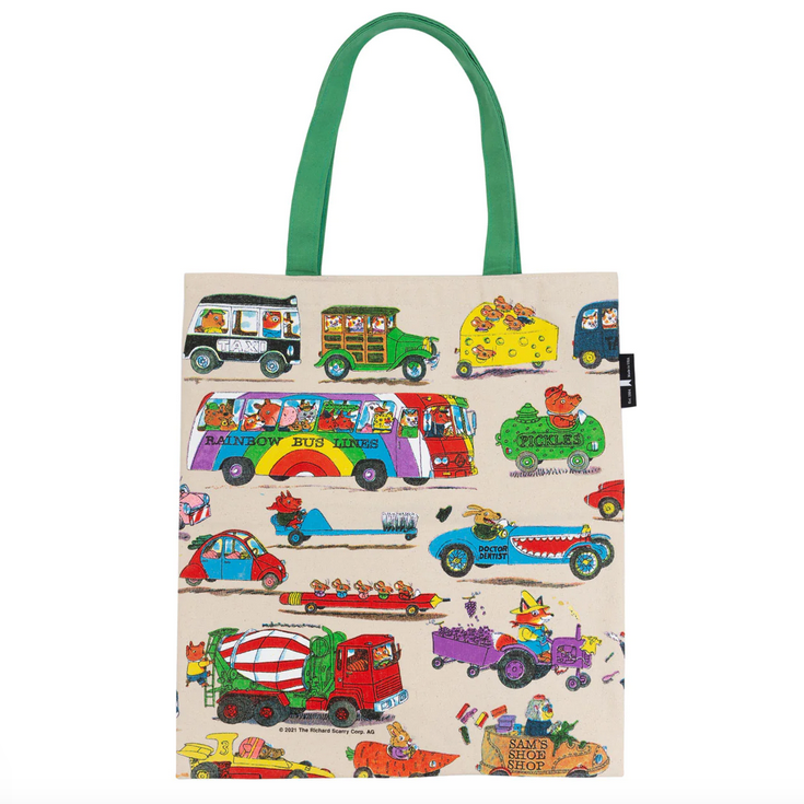 Richard Scarry Tote Bag