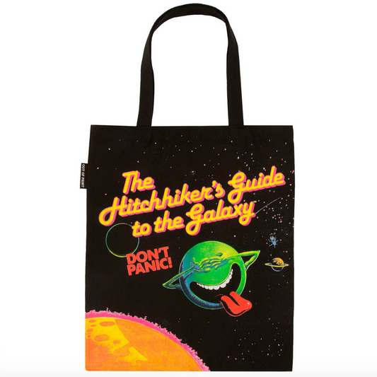 Hitchhiker's Guide To The Galaxy Tote Bag