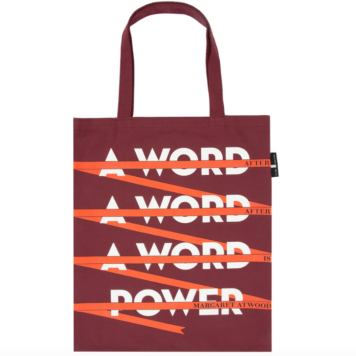 A Word Is Power Margaret Atwood Tote Bag