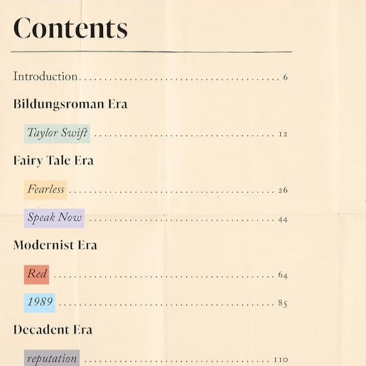Taylor Swift by the Book - The Literature Behind the Lyrics