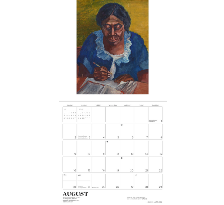 The Reading Woman 2026 Wall Calendar