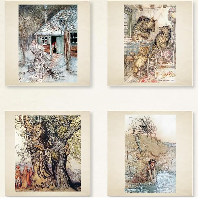 Arthur Rackham 2026 Wall Calendar