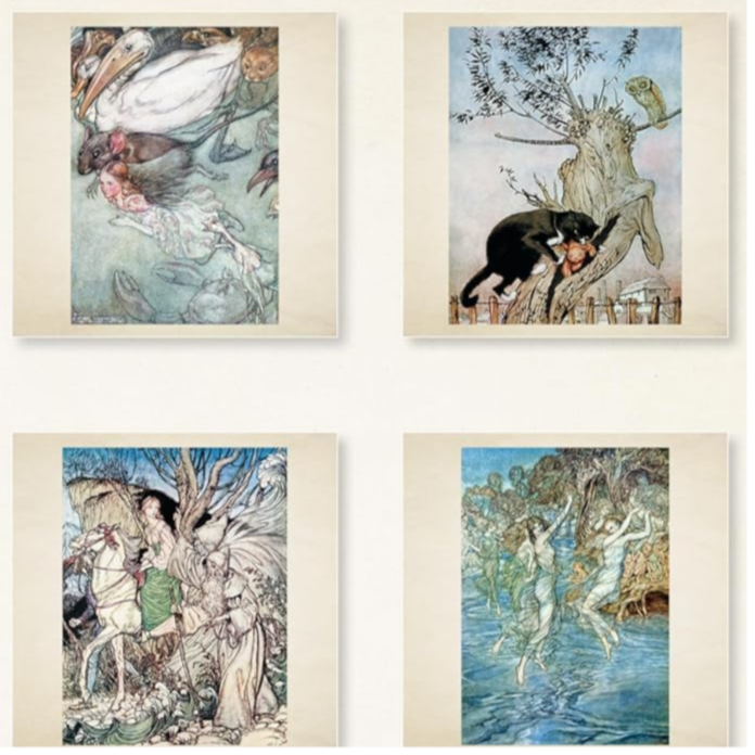 Arthur Rackham 2026 Wall Calendar