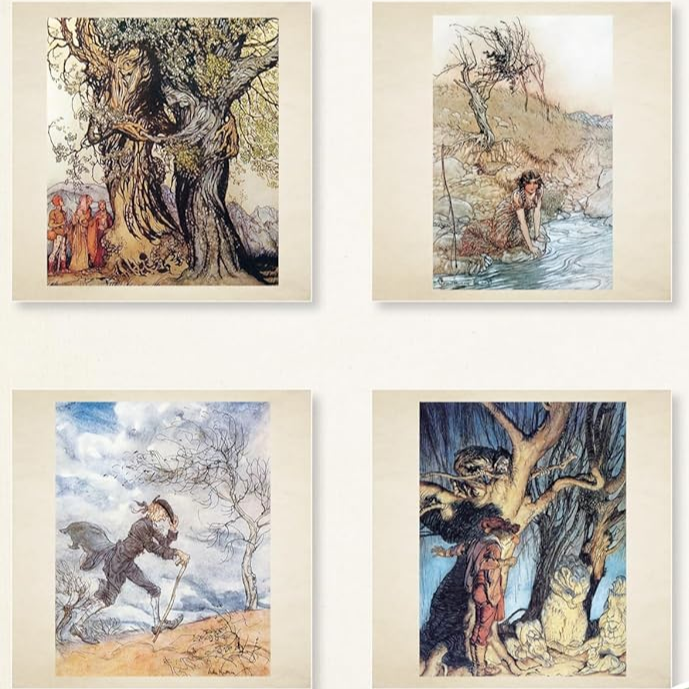Arthur Rackham 2026 Wall Calendar