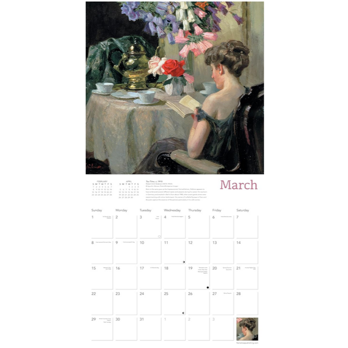 Book Lover's Wall Calendar 2026