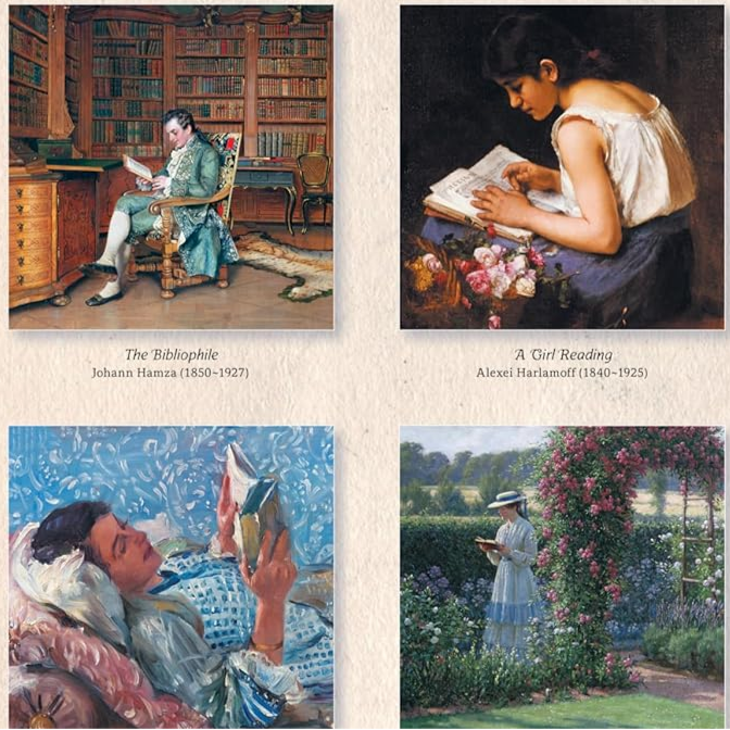 Book Lover's Wall Calendar 2026
