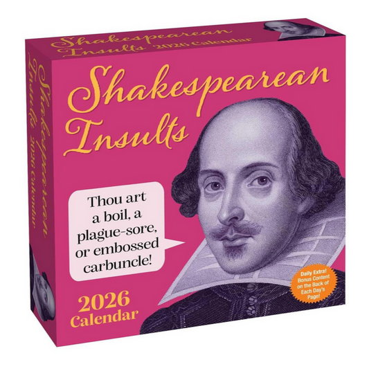 Shakespearean Insults 2026 Page-a-Day Calendar