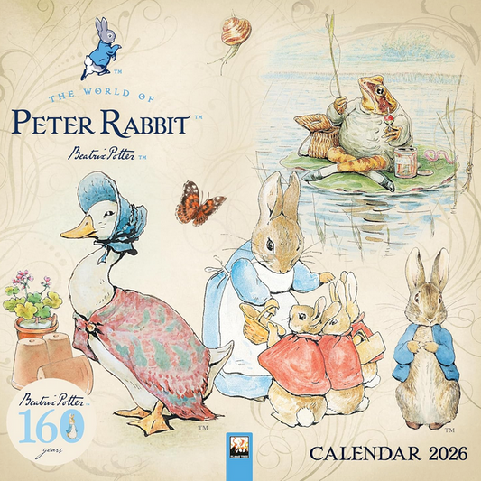 Beatrix Potter - The World of Peter Rabbit 2026 Wall Calendar