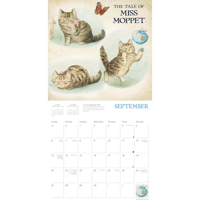 Beatrix Potter - The World of Peter Rabbit 2026 Wall Calendar