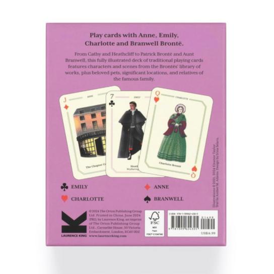 The Brontës Playing Cards