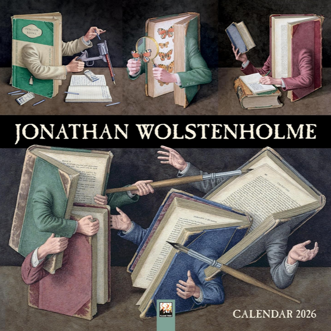 Jonathan Wolstenholme 2026 Wall Calendar
