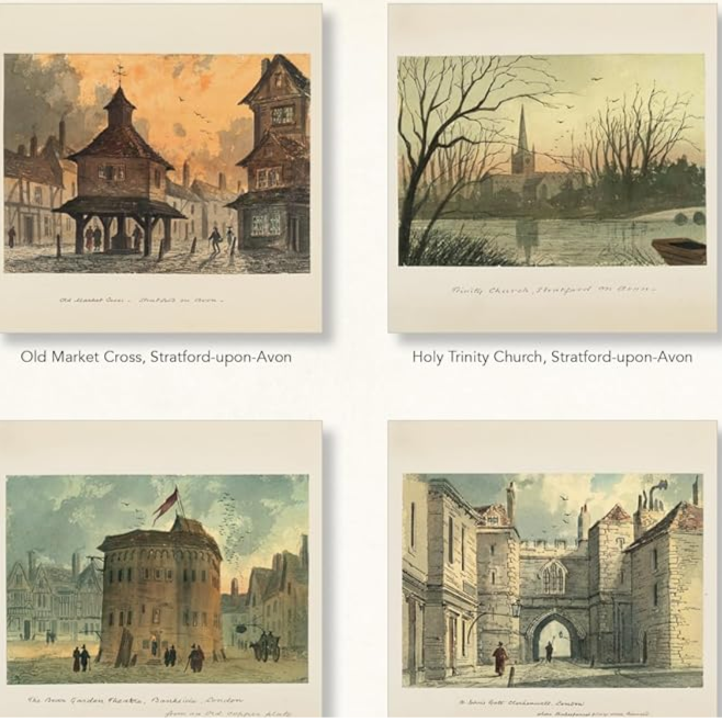 Shakespeare Homes and Haunts Wall Calendar 2026