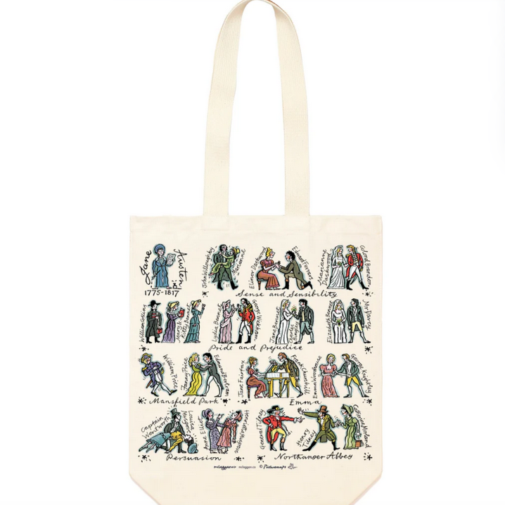 Jane Austen Tote Bag
