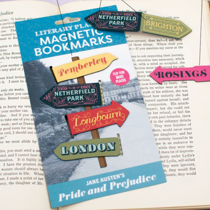 Pride and Prejudice Literary Places Bookmark Set