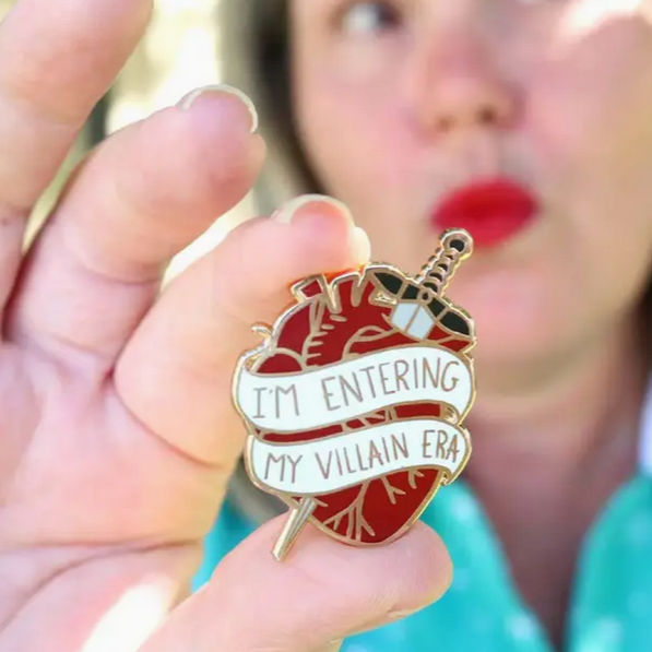I'm Entering My Villain Era Enamel Pin