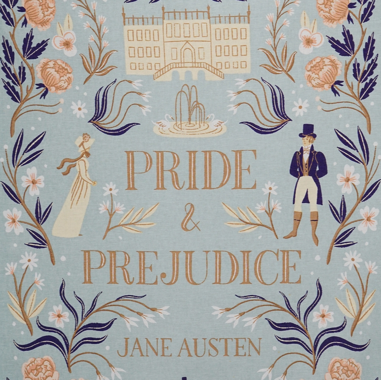 Pride and Prejudice Jane Austen Tea Towel