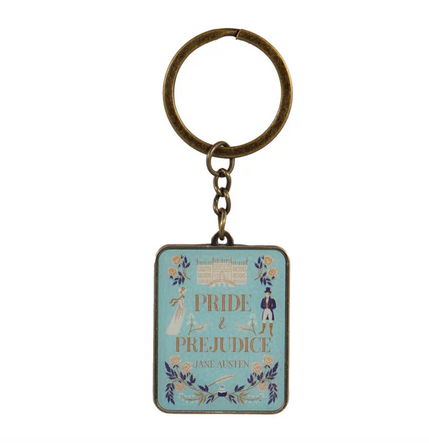 Pride and Prejudice Jane Austen Keyring