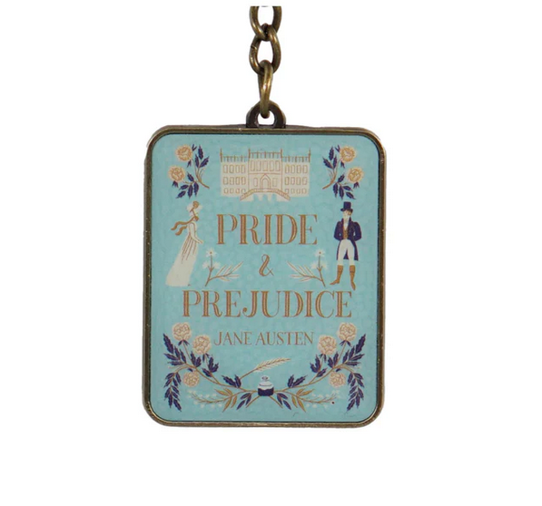 Pride and Prejudice Jane Austen Keyring