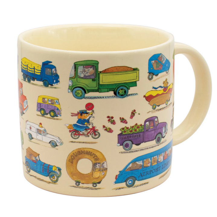 Richard Scarry Cars and Trucks Heat Transforming Mug