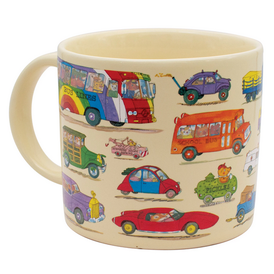 Richard Scarry Cars and Trucks Heat Transforming Mug