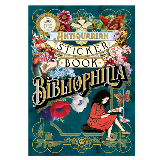 Antiquarian Sticker Book - Bibliophilia