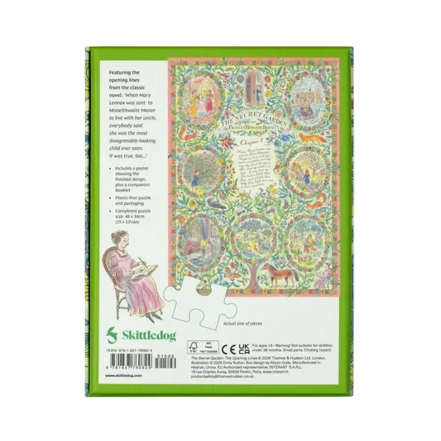 The Secret Garden 500-Piece Jigsaw Puzzle