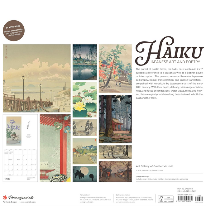 Haiku Wall Calendar 2027