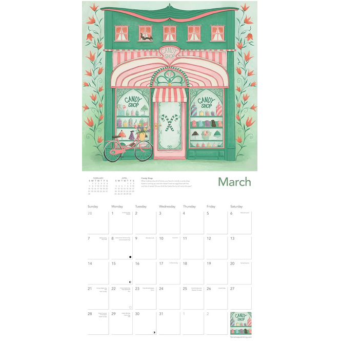 Maja Lindberg 2027 Wall Calendar