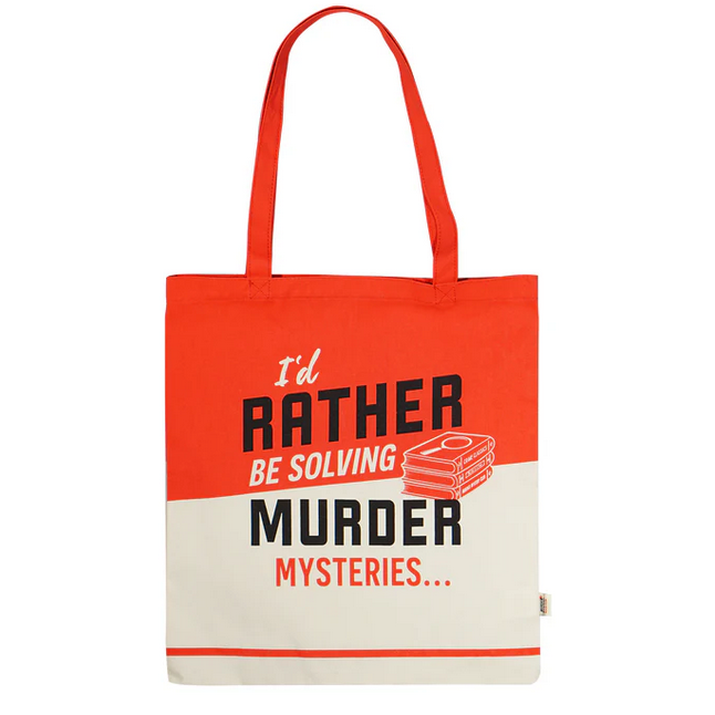 I'd Rather be Solving Murders Tote Bag