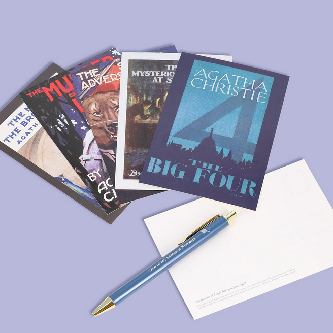 Agatha Christie Classic Book Covers 100 Postcards
