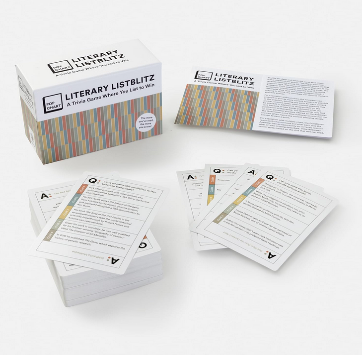 Literary Listblitz : A Trivia Game Where You List to Win