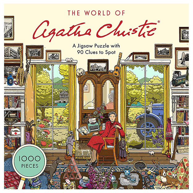 The World of Agatha Christie 1000 Piece Jigsaw Puzzle