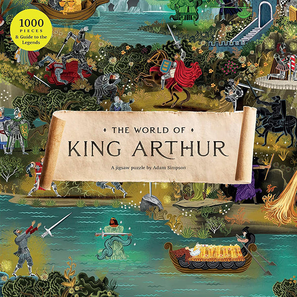 The World of King Arthur 1000-Piece Jigsaw Puzzle