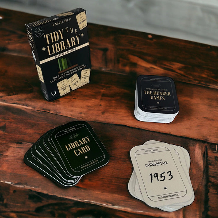 Tidy the Library Card Game
