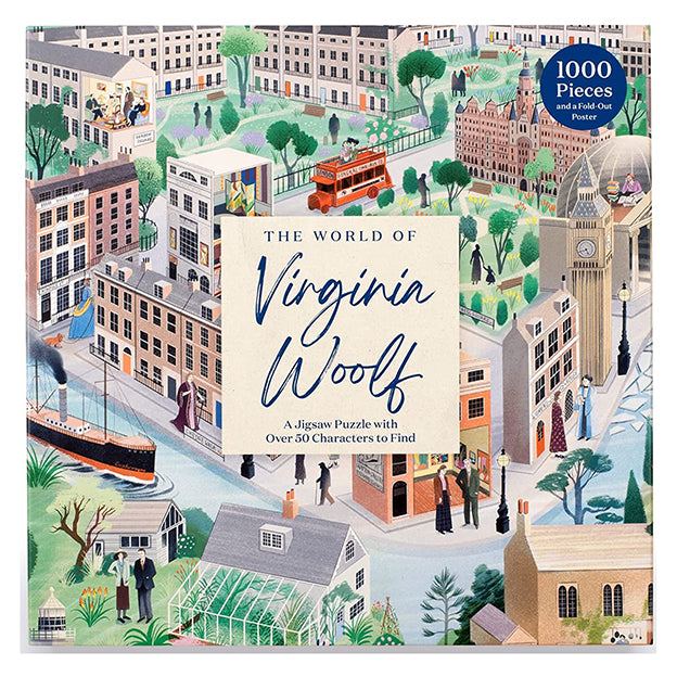 The World of Virginia Woolf 1000 Piece Jigsaw Puzzle