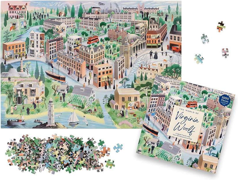 The World of Virginia Woolf 1000 Piece Jigsaw Puzzle